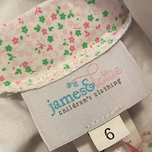 Boutique brand, James and Lottie Floral & Gingham Sleeveless Dress-Exc cond-Sz 6 - Picture 10 of 11